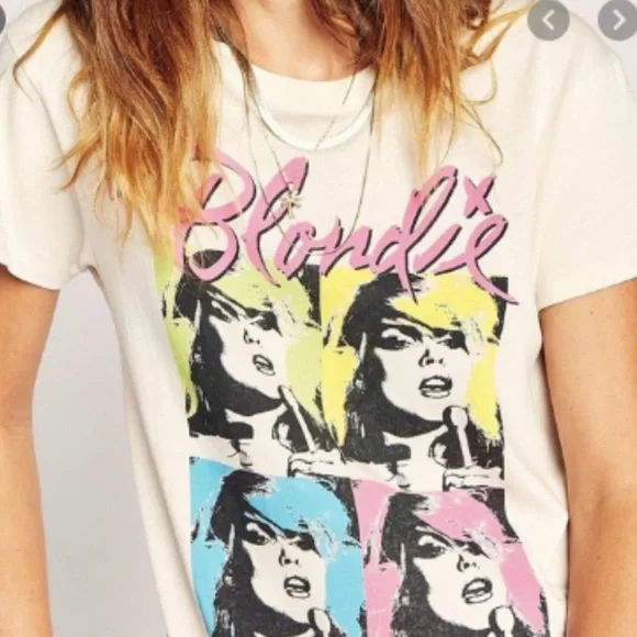 Daydreamer Blondie Pop Poster Tour Tee From Revolve, XS - Picture 2 of 3